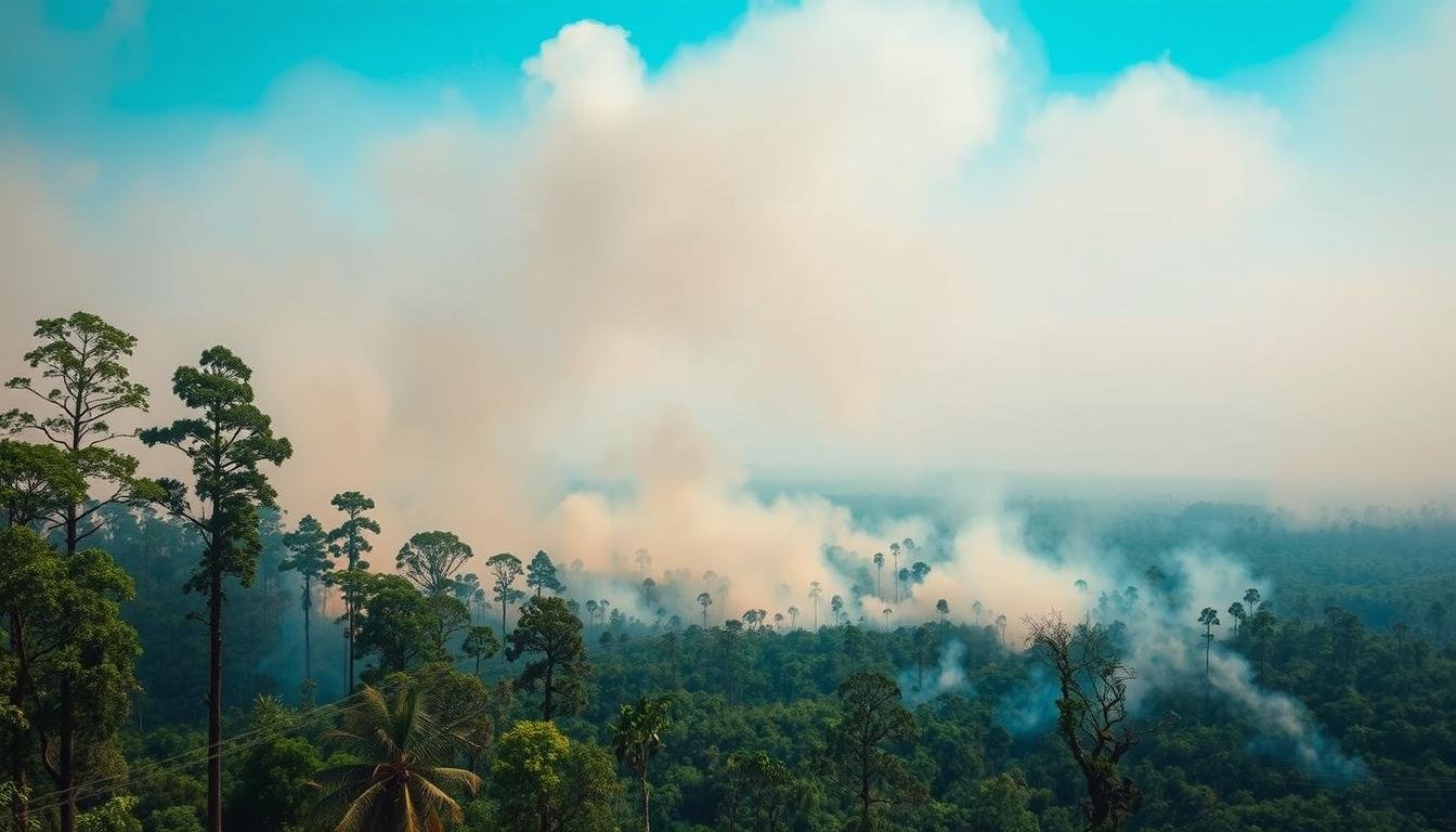 Kebakaran Hutan di Kalimantan, Asap Mulai Ganggu Penerbangan