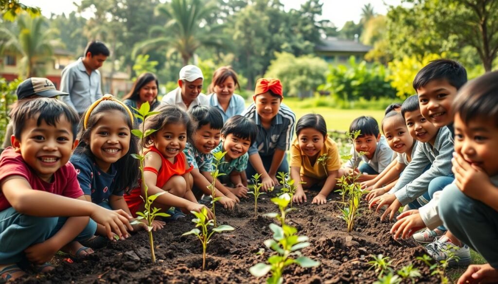 Keterlibatan Orang Tua dan Komunitas