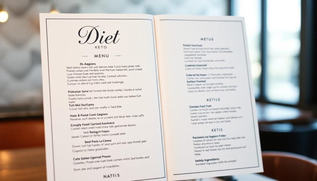 Menu Diet Keto