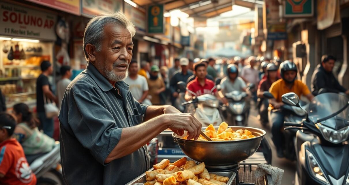 Viral! Penjual Gorengan Dapat Rezeki Nomplok dari Gates of Olympus