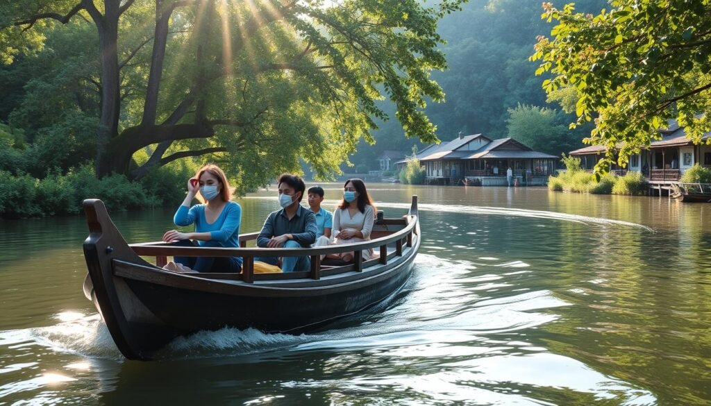 Wisata Susur Sungai dengan Protokol Kesehatan