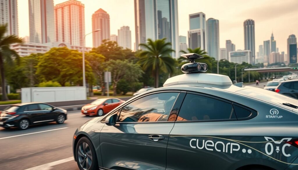 kendaraan self-driving lokal