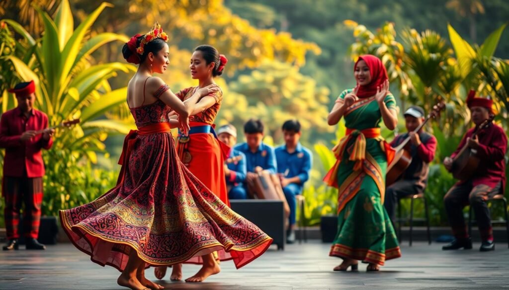 tari tradisional Indonesia