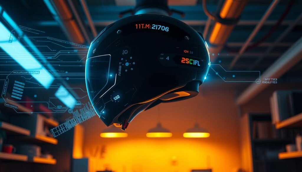 teknologi helm pintar