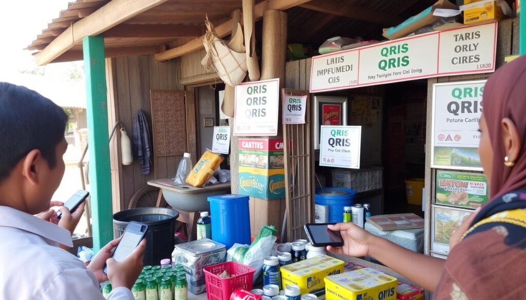 Perluasan akses QRIS hingga ke daerah terpencil di Indonesia Perluasan akses QRIS hingga ke daerah terpencil di Indonesia