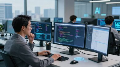 AI coding assistant hak cipta